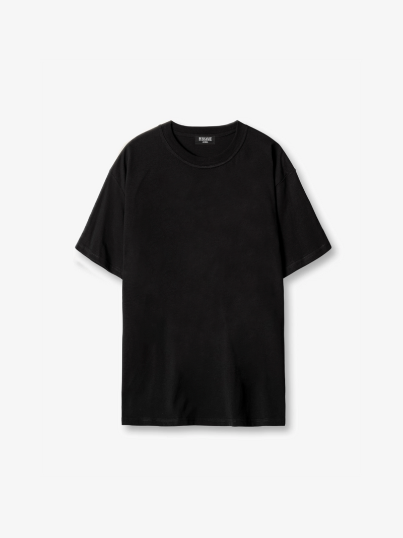 BLANC TEE - NOIR