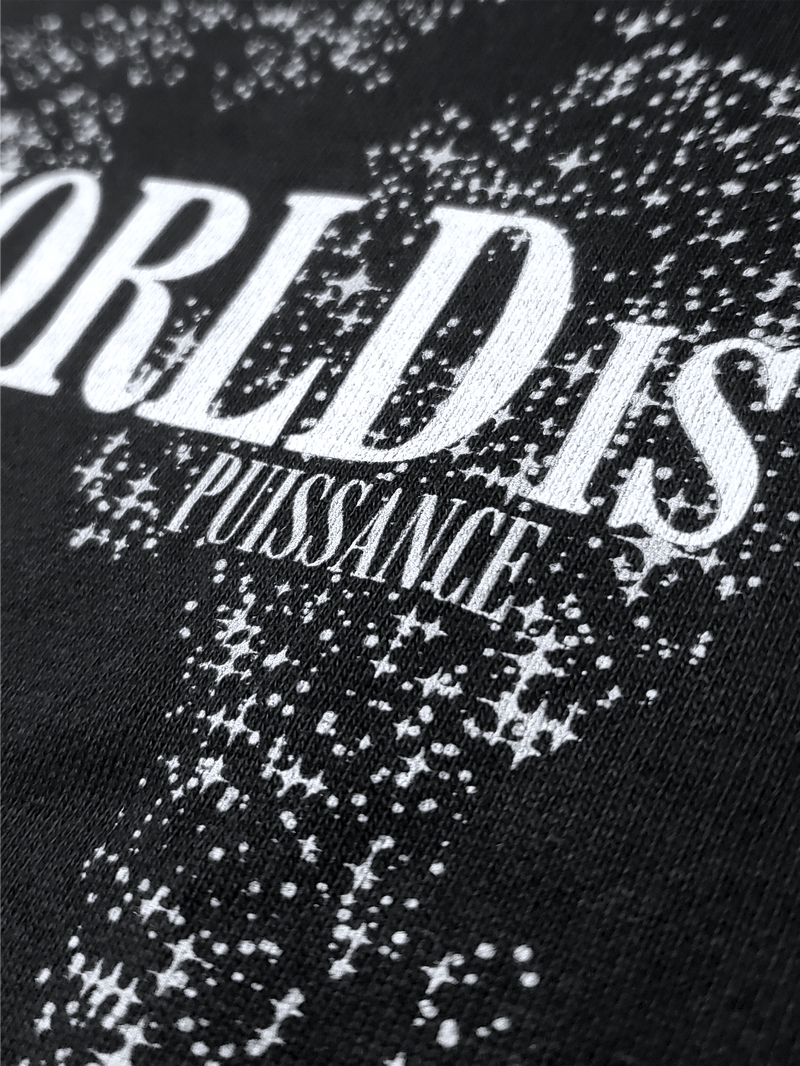 WORLD IS YOURS TEE - NOIR