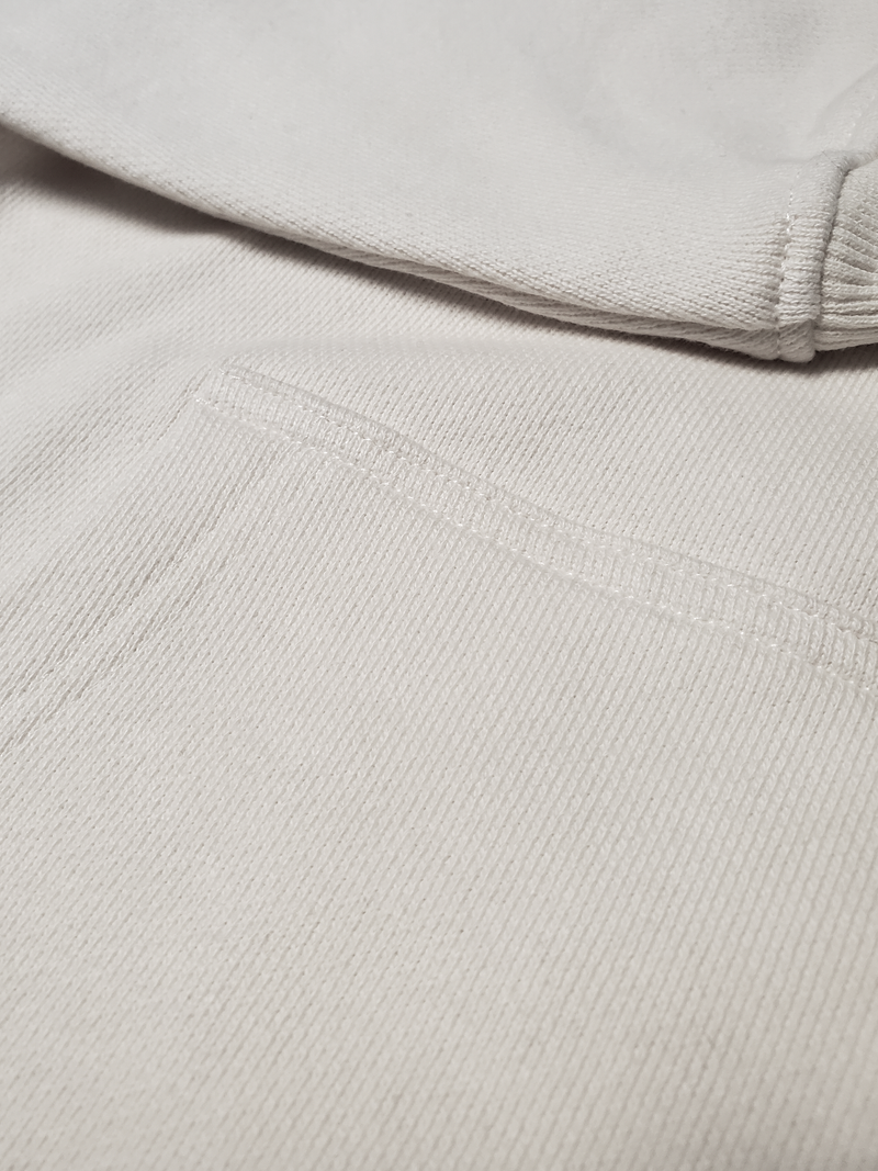 CREST LOGO HOODIE - BEIGE