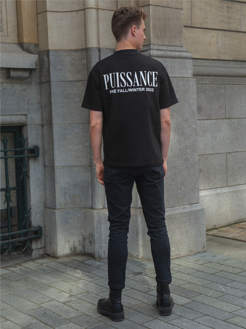 CREST LOGO TEE - NOIR