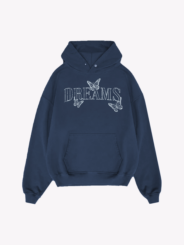 DREAMS HOODIE - WASHED BLUE