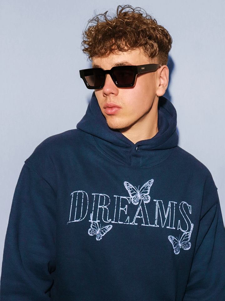 DREAMS HOODIE - WASHED BLUE