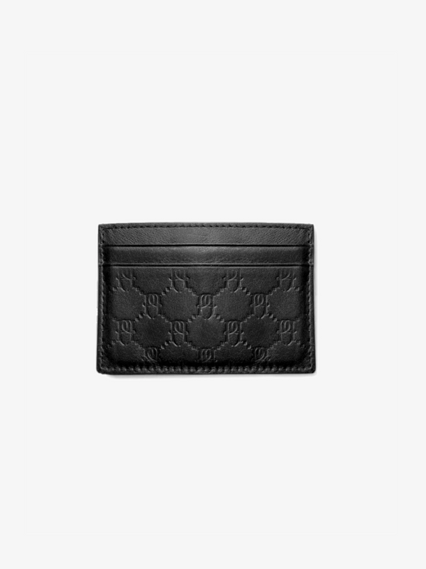 MONOGRAM CARDHOLDER - NOIR